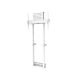 Suport perete NM 55"-100" 110kg alb