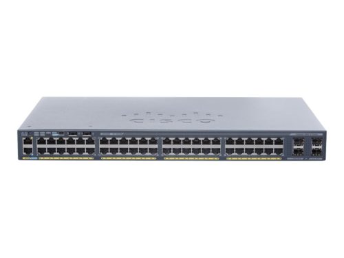 CISCO WS-C2960X-48FPD-L - Catalyst 2960-X 48 GigE PoE 740W, 2 x 10G SFP+ LAN Base