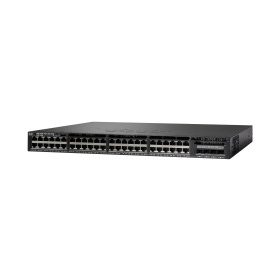   Switch Cisco Catalyst 3650-48PS-S, Standalone, 1U, 48 x 10/100/1000 Ethernet PoE+, 4x1G Uplink ports, DRAM 4GB, Flash 2GB, 640W, IP Base