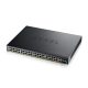 Switch Zyxel Gigabit XGS2220-54HP, 24+6 porturi