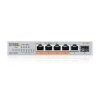 Switch Zyxel XMG-105HP, 5 porturi, PoE