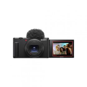   SONY Compact dedicata pentru vlogging ZV-1 II 21MP, 18-55mm, F1.8-4 ISO 125-12.800, 1/32.000s, 4K @29.97fps, x1Micro-HDMI/Slot multicar