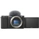 Body Aparat foto SONY Alpha ZV-E10 Mirrorless dedicat pentru Vlogging, 24 MP, ISO 100-32.000 (Extins: 50-51.200), 1/4000s, 4K @30, S D/